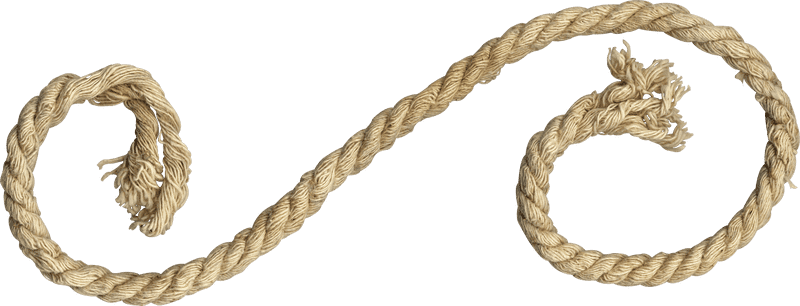 Classic Natural Fiber Jump Rope PNG