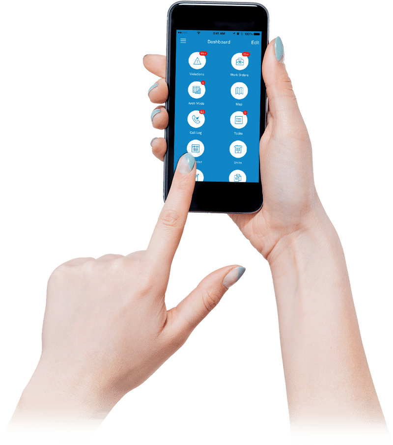 Smartphone Dashboard Control Interface PNG