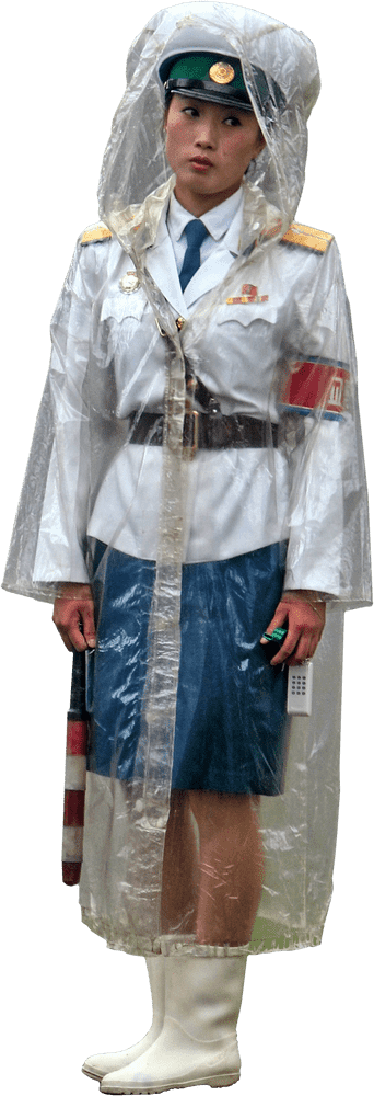 Elegant Raincoat Ensemble for Stylish Protection PNG