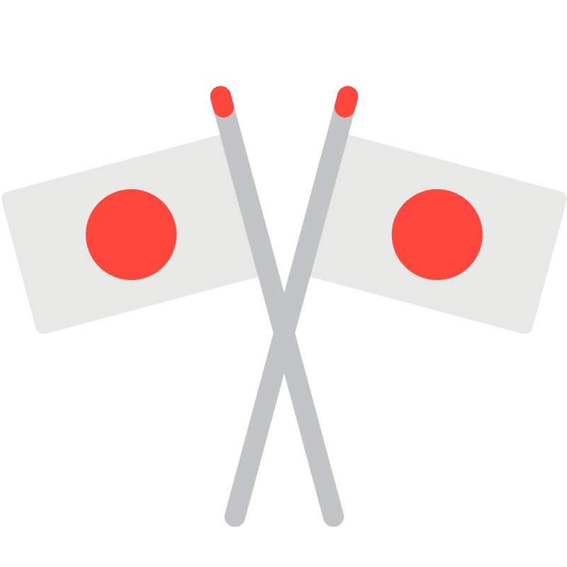 Japan's Party Flag Celebration Symbol PNG