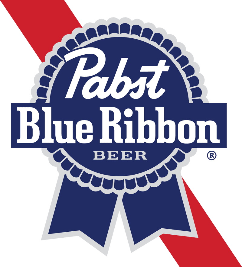 Classic Blue Ribbon Beer Emblem PNG