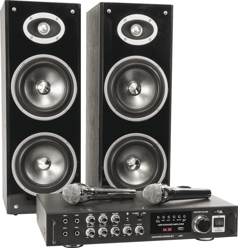 Ultimate Microphone and Speaker Set PNG
