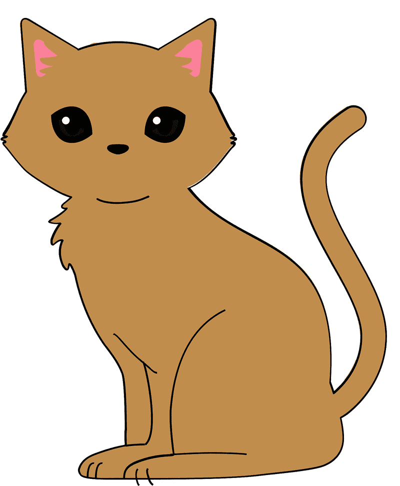 Adorable Feline Friend The Playful Cat PNG