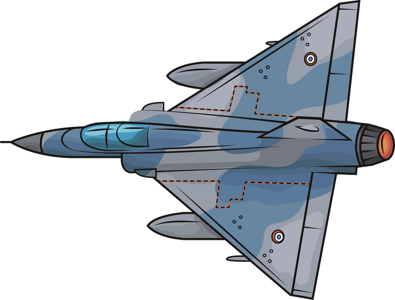 Streamlined Jet Engine Fighter Aircraft Design PNG