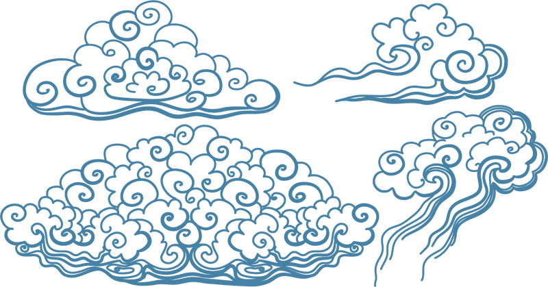 Artistic Illustrations of Cloud Computing Concepts PNG