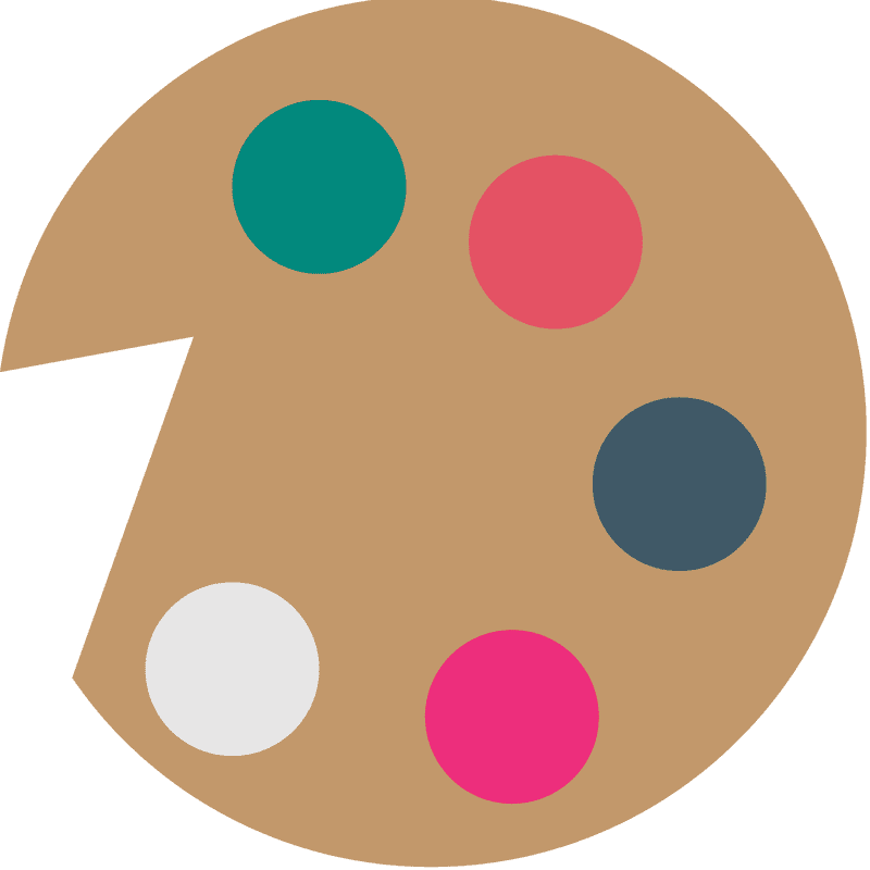 Colorful Expressions The Art of the Paint Palette PNG