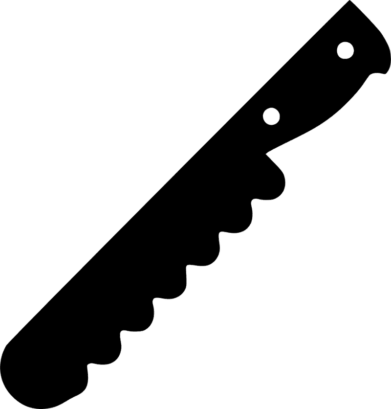 Elegant and Functional Knife Block Design PNG