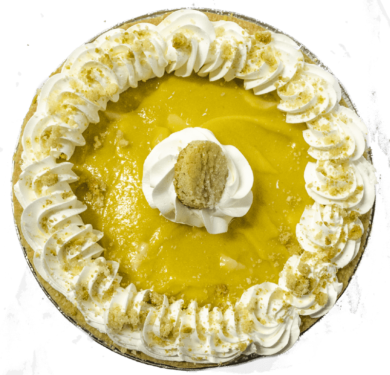 Delicious Presentation of Creamy Mango Tart PNG
