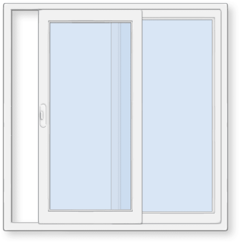 Sliding Glass Door Design Concept PNG