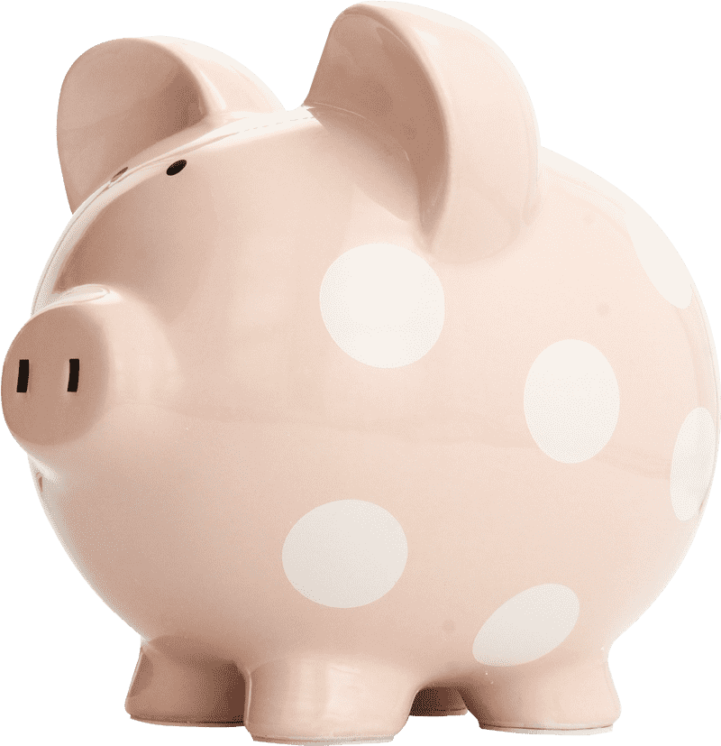 Power Bank Savings Piggy for Charging Needs PNG