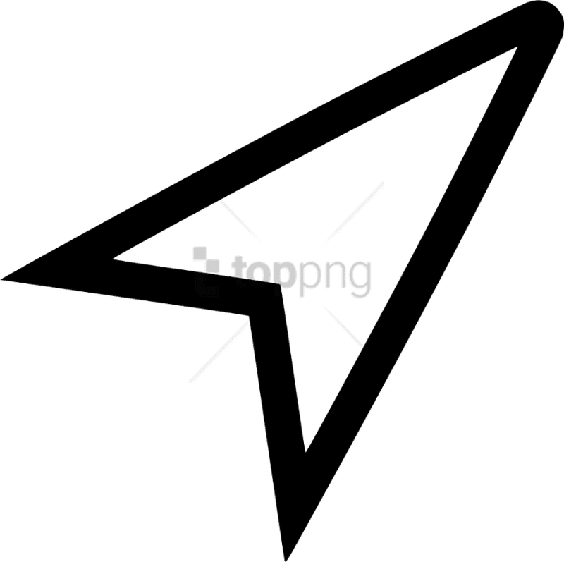 Bold Arrow of Direction and Purpose PNG