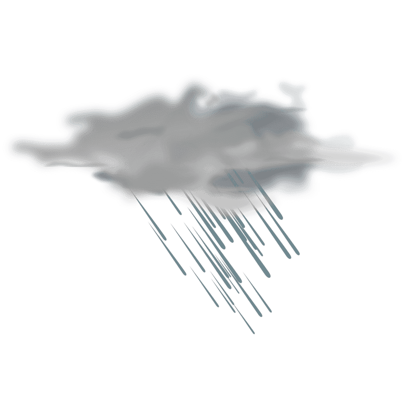 Whispers of Rain from the Gray Clouds PNG