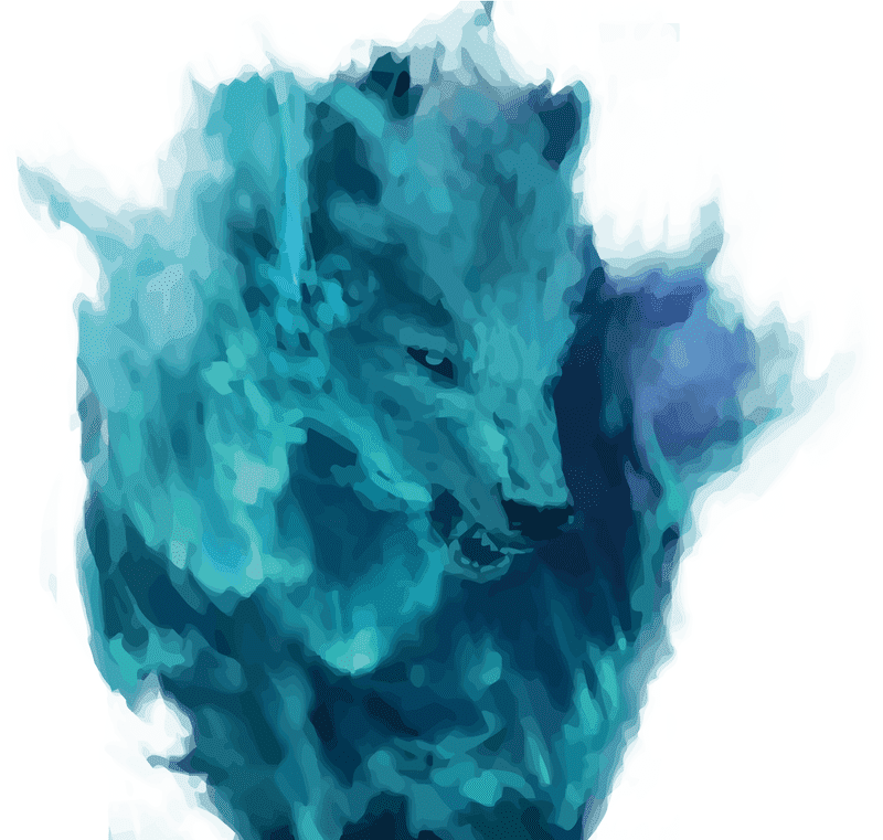 Glacier's Embrace The Frozen Beast PNG
