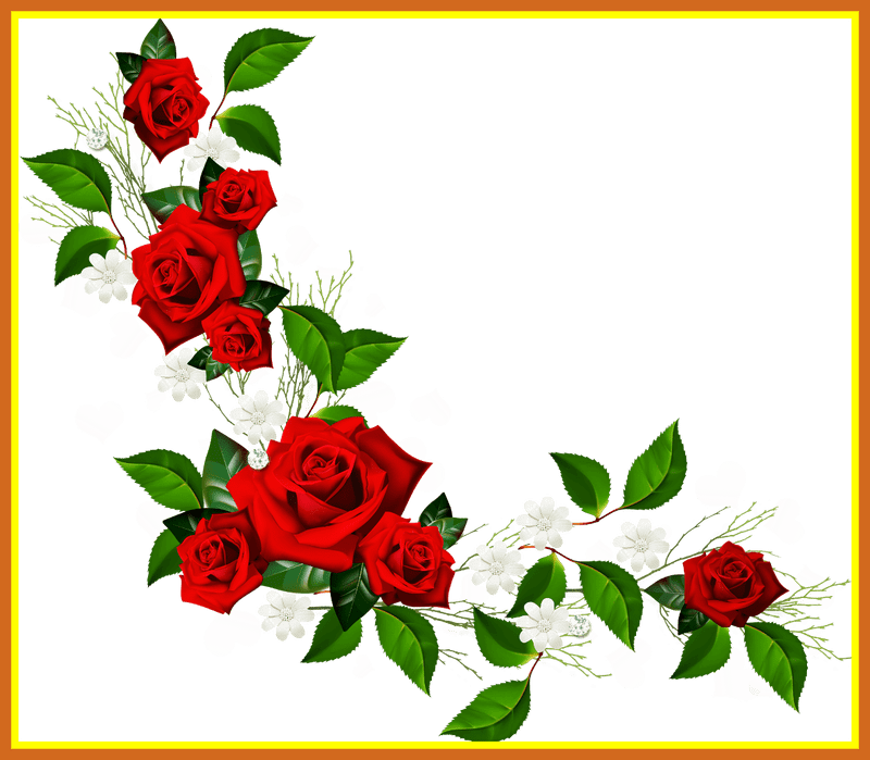 Elegant Floral Arrangement Roses and Blooming Flowers PNG