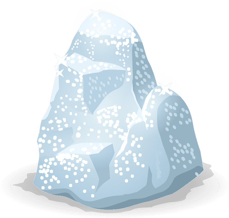 Shimmering Iceberg of Dreams PNG