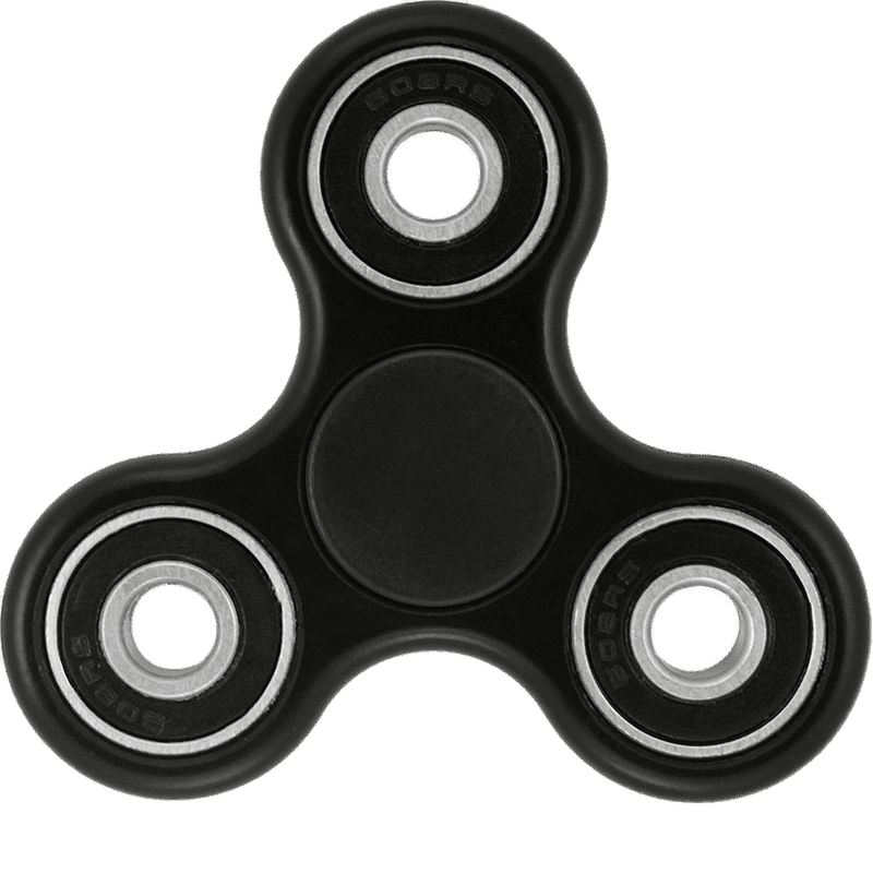 Fidget Spinner Spin Your Stress Away PNG