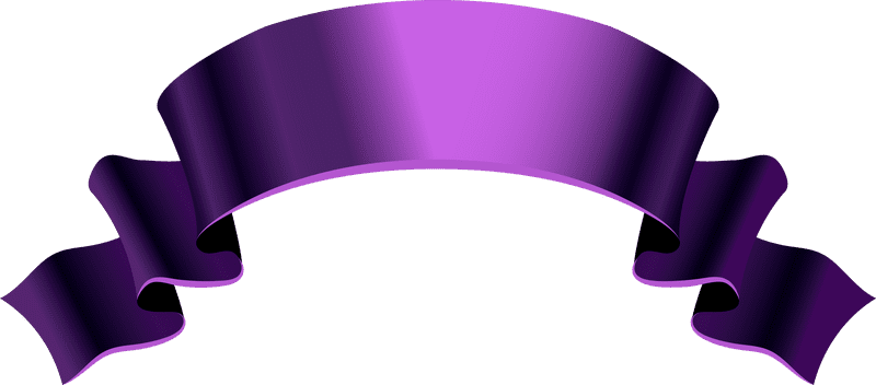 Elegant Purple Banner Design PNG