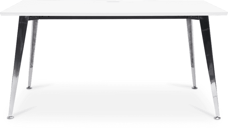 Modern Minimalist Office Desk Design PNG