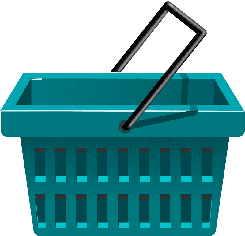 Colorful Picnic Basket for Outdoor Delights PNG