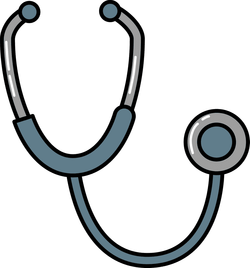 Essential Stethoscope for Health Monitoring PNG