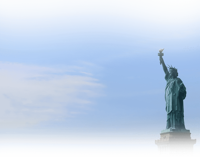 Majestic Marble Statue of Freedom and Light PNG