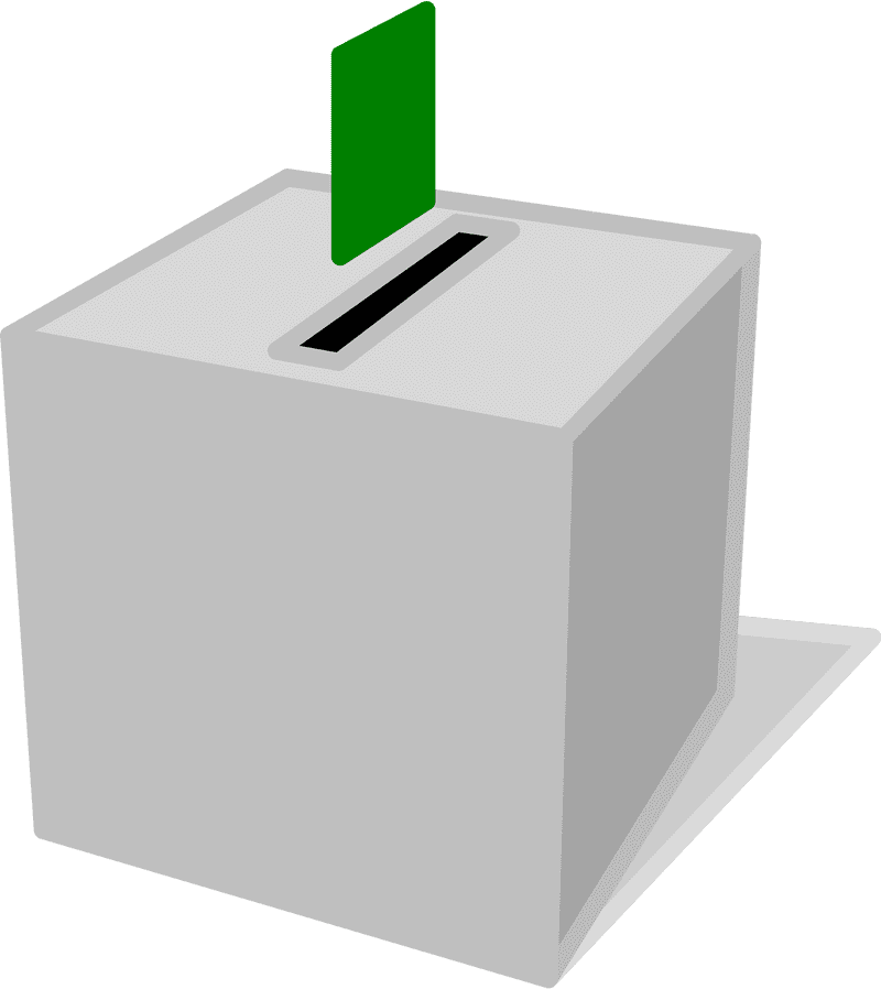 Secure Box for Election Ballot Submission PNG