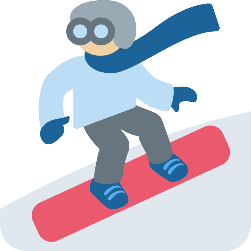 Snowy Adventure A Day on the Slopes PNG