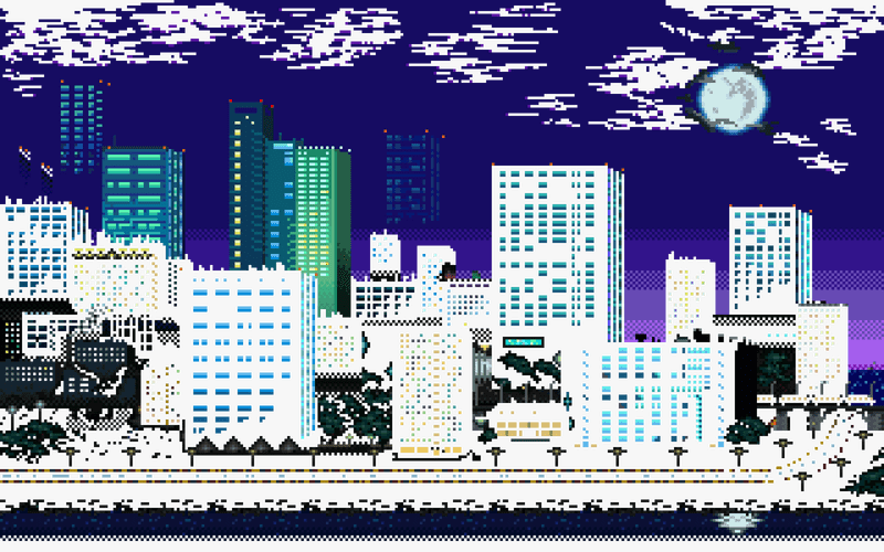 Enchanting Night Market Under Moonlit Skies PNG