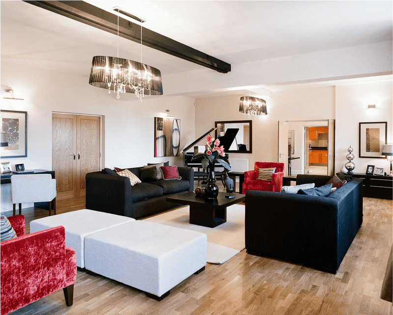 Elegant Hospital Room with Modern Comforts PNG