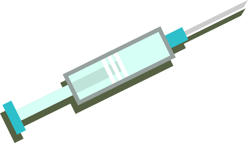 Modern Medical Syringe for Precise Injections PNG