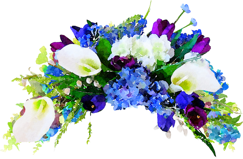 Radiant Bouquet of Colorful Flowers PNG