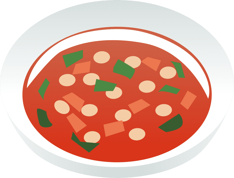 Hearty Udon Soup with Fresh Vegetables PNG