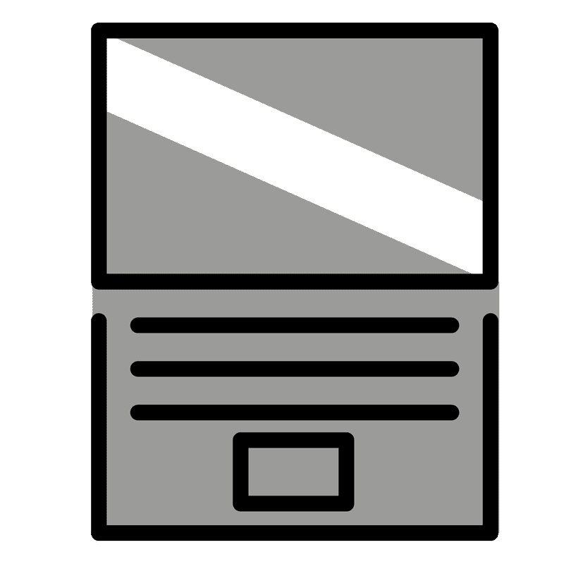 Stylish Modern Laptop Design for Every User PNG