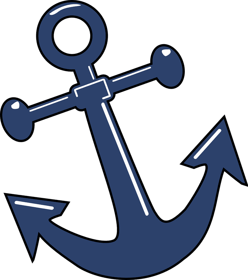 Steadfast Anchor A Symbol of Stability PNG