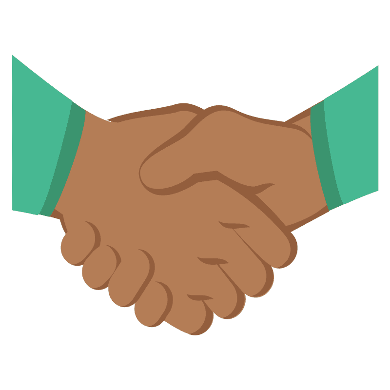 Unity Through Handshake Building Connections PNG