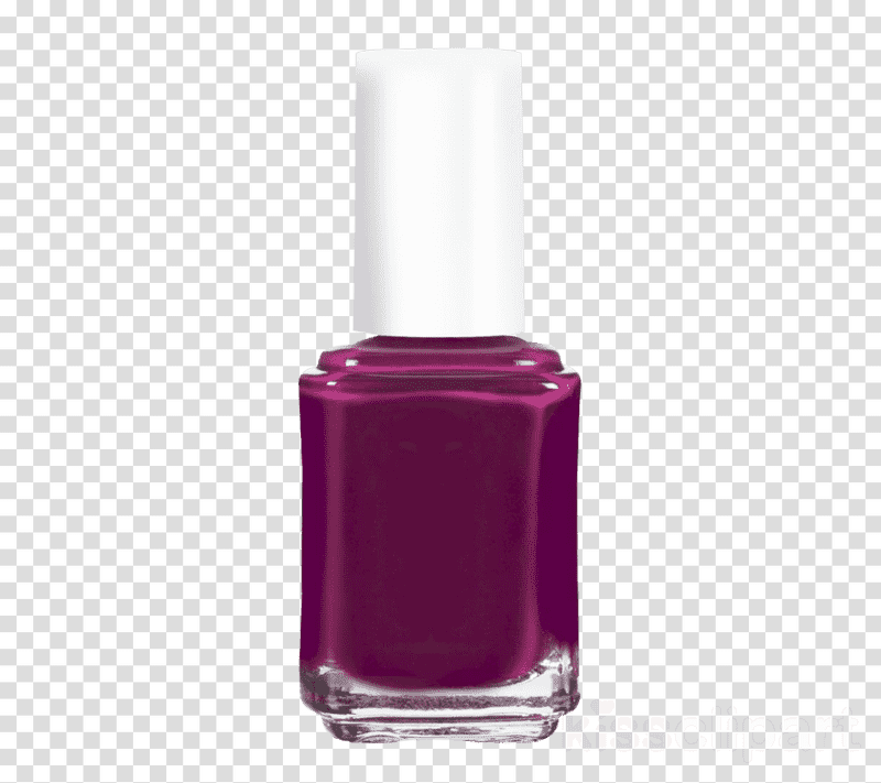 Vibrant Purple Nail Polish Elegance PNG
