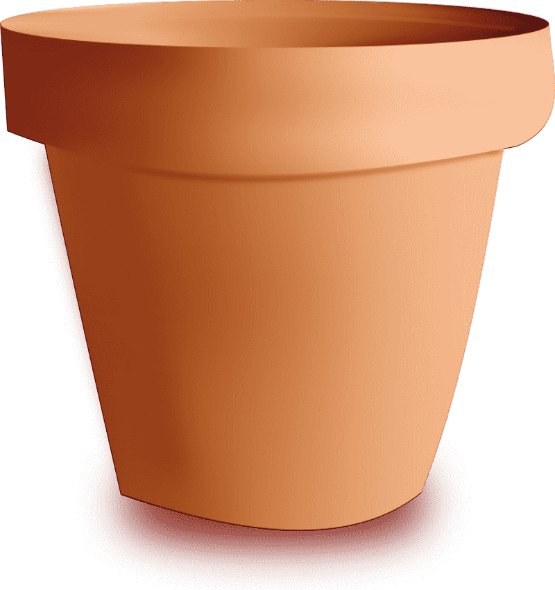 Perfect Terracotta Plant Pot for Your Greenery PNG