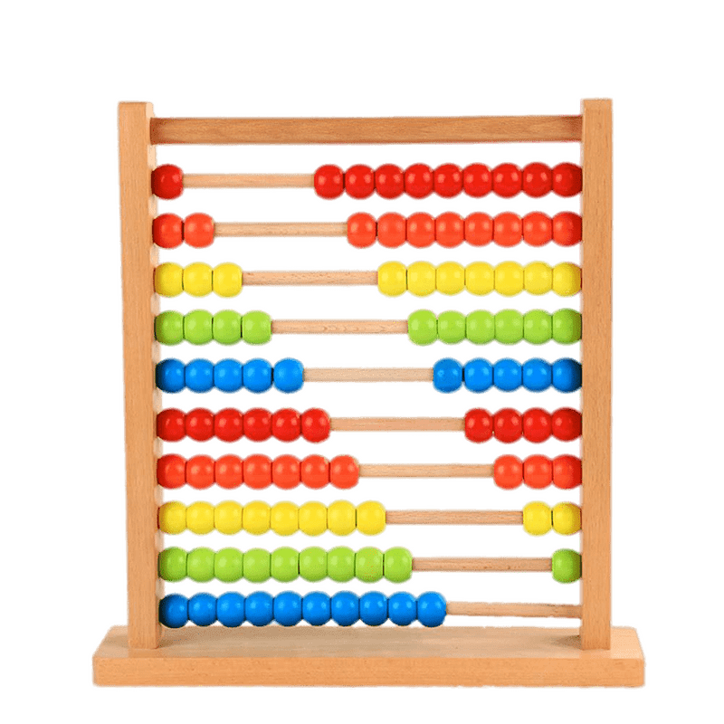 Colorful Abacus for Fun Learning PNG