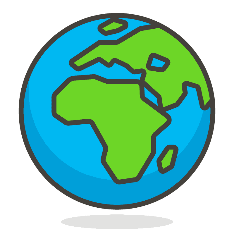 Vibrant Globe of Our Planet PNG