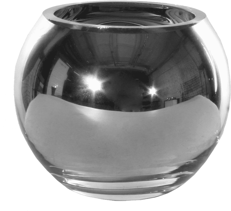 Reflective Elegance The Modern Vase PNG