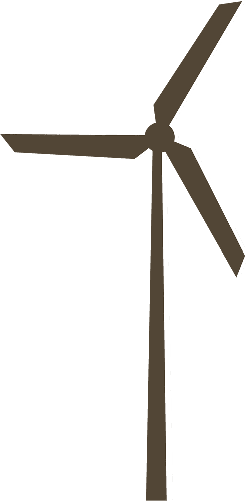 Wind Turbine Harnessing Nature's Power PNG