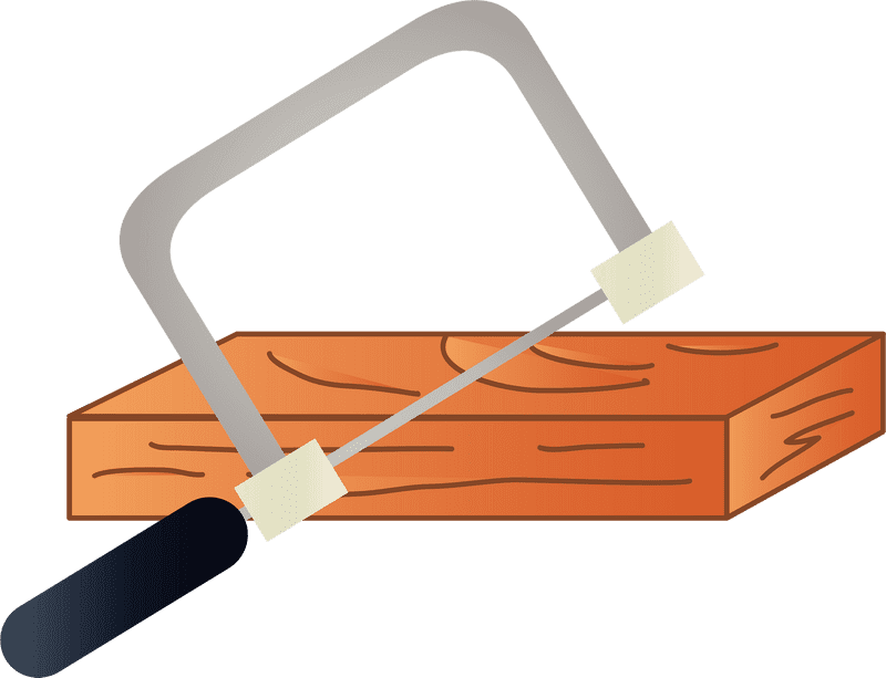Woodworking Hand Saw Tool Set PNG