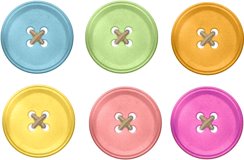 Colorful Button Collection for Creative Projects PNG