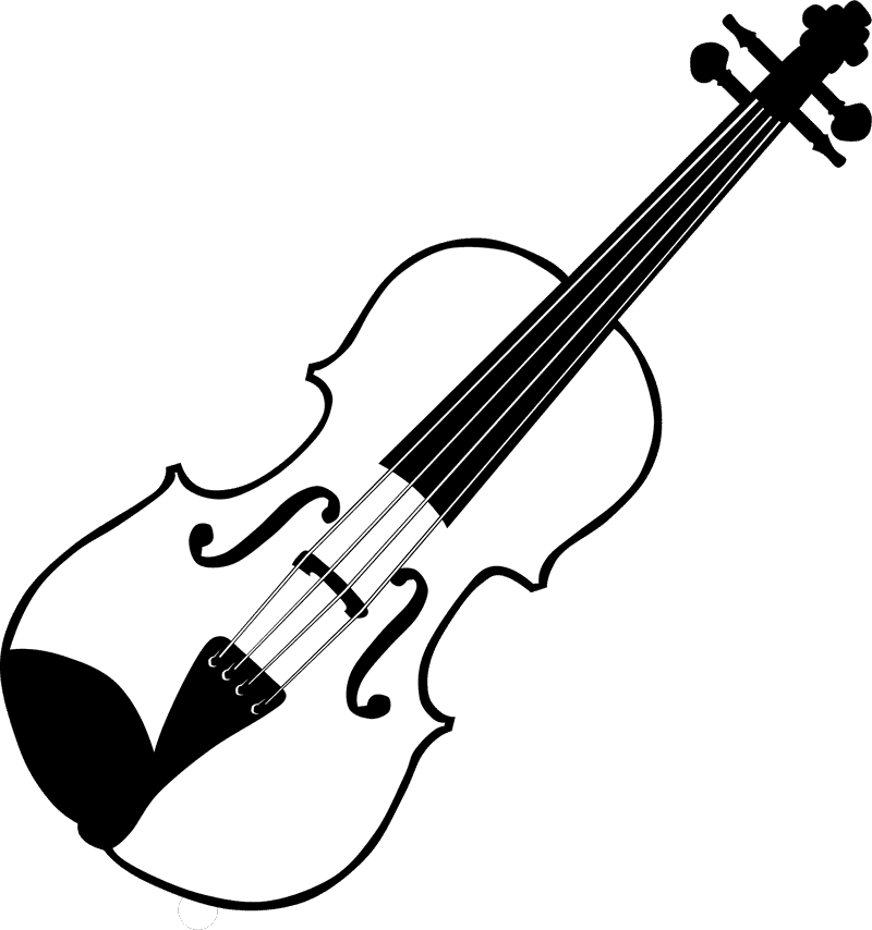 Elegant Violin Harmony in Strings PNG