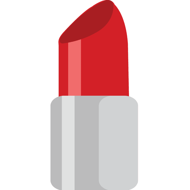 Bold and Glamorous Lipstick Statement PNG