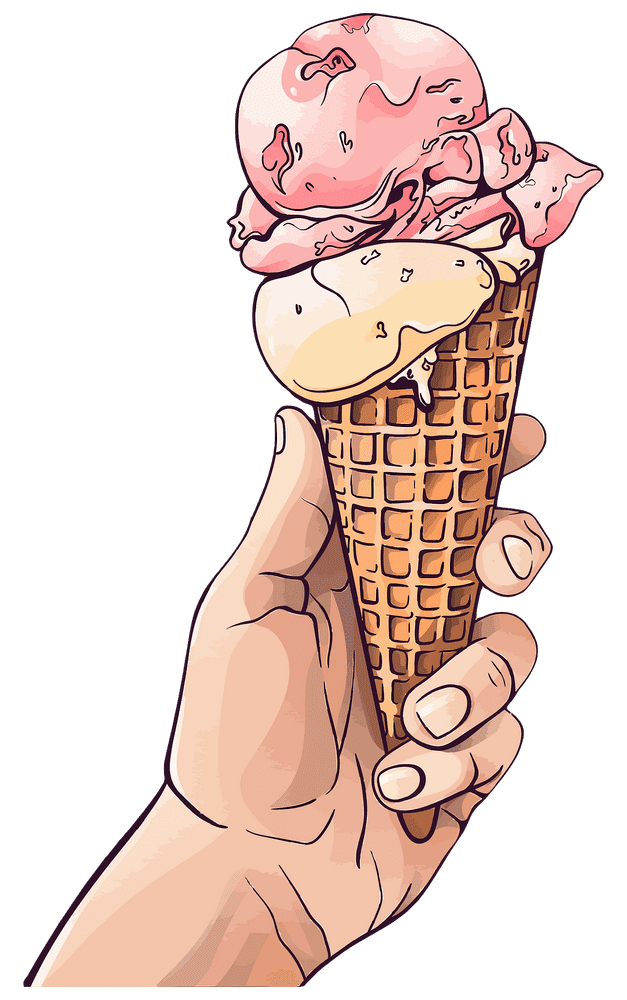 Delicious Handcrafted Ice Cream Delight PNG