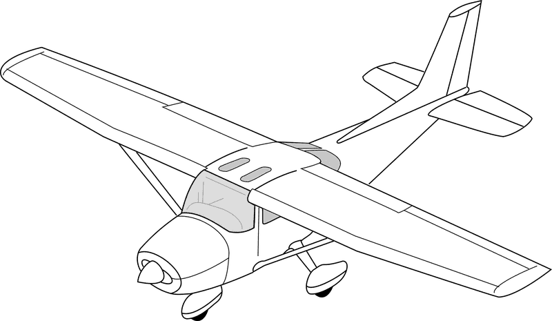 Classic Green Model Airplane Design PNG