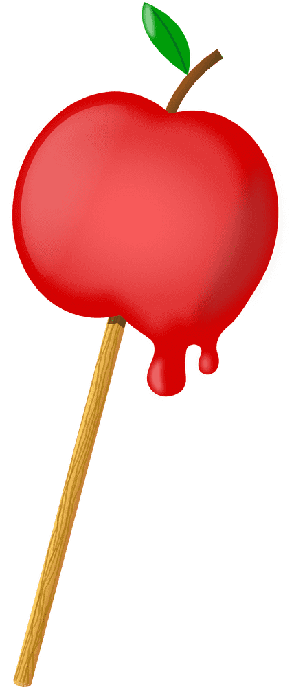 Peppermint Candy-Coated Sweet Apple Delight PNG