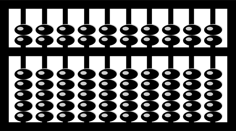 Classic Abacus A Timeless Calculating Tool PNG