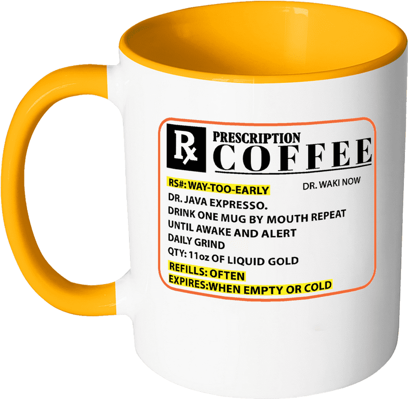 Prescription for the Perfect Coffee Fix PNG